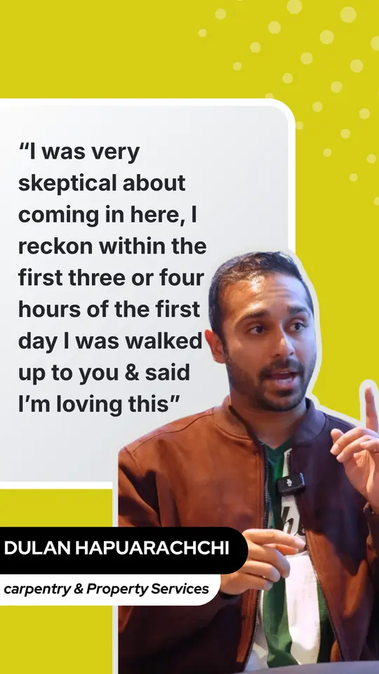 Dulan Hapuarachchi: “I’m loving this”